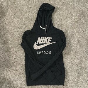 Nike sweatshirt. Heathered dark grey. Size small